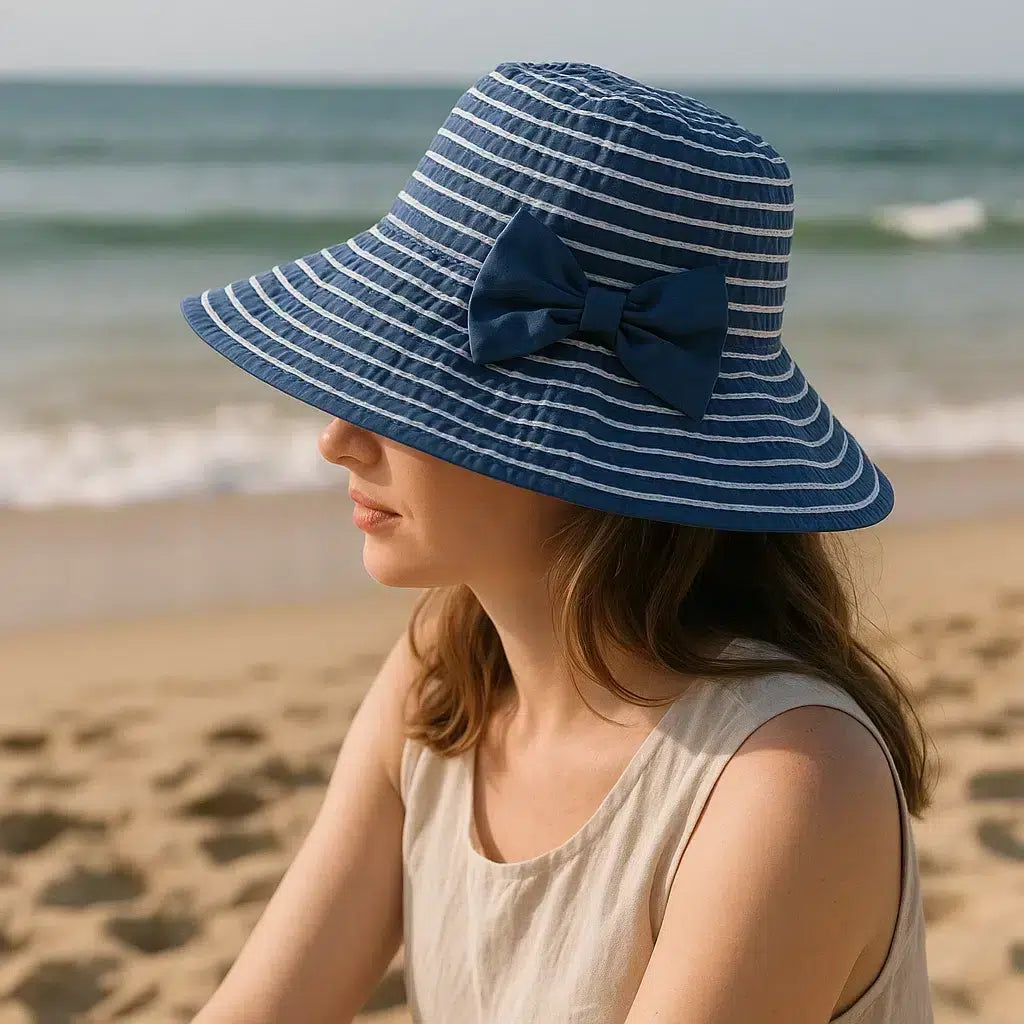 Chapeau été élégant à larges bords pour style et protection