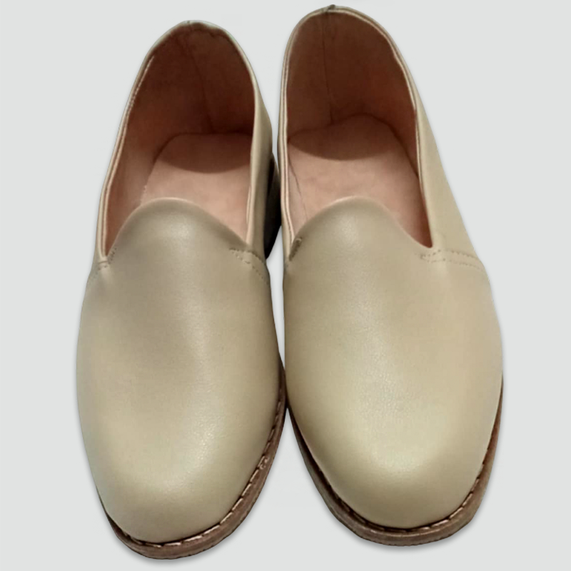 Chaussures traditionnelles tunisiennes faites main en cuir + Chaussettes offertes