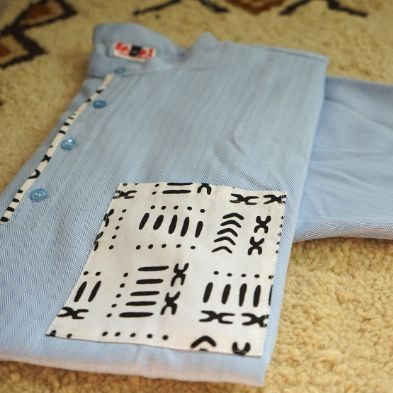 Light Blue Berber Shirt