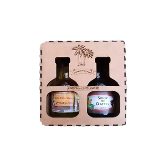Date syrup &amp; oasis olive oil box