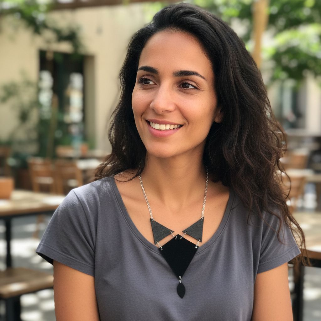 Collier cuir noir élégant pour un style unique