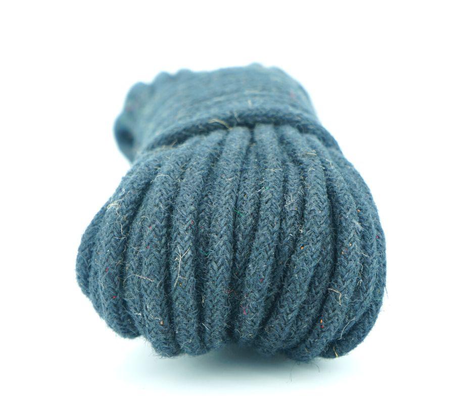 Corde de jute 8 mm Bleu - artisanat Tunisien fait main | ILEYCOM
