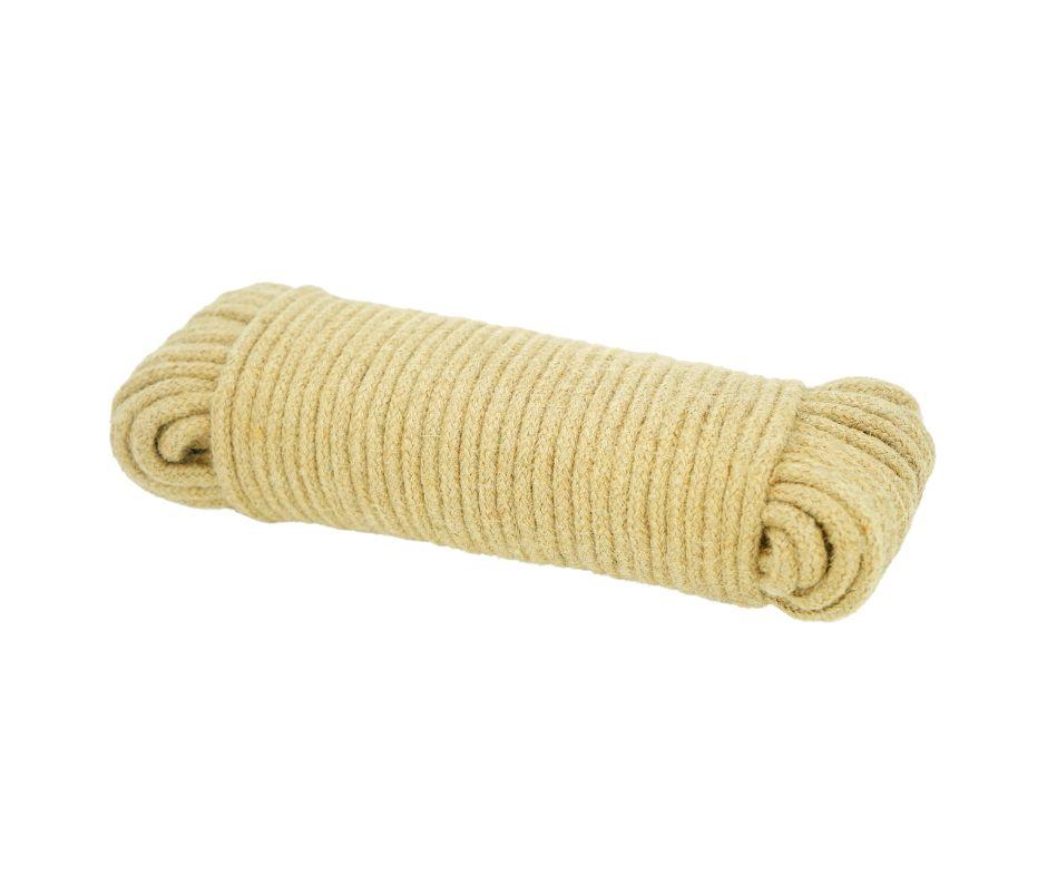 Corde de jute 8 mm Naturel - artisanat Tunisien fait main | ILEYCOM