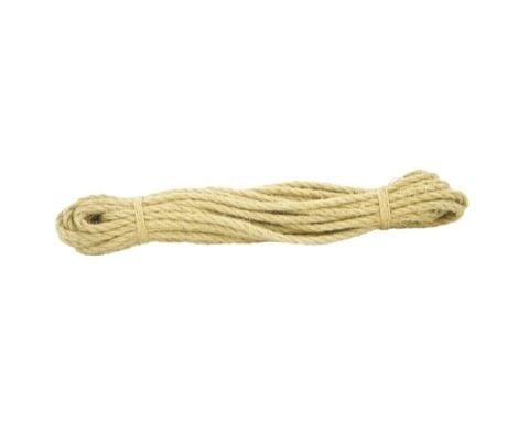 Corde de sisal 6 mm naturel - artisanat Tunisien fait main | ILEYCOM