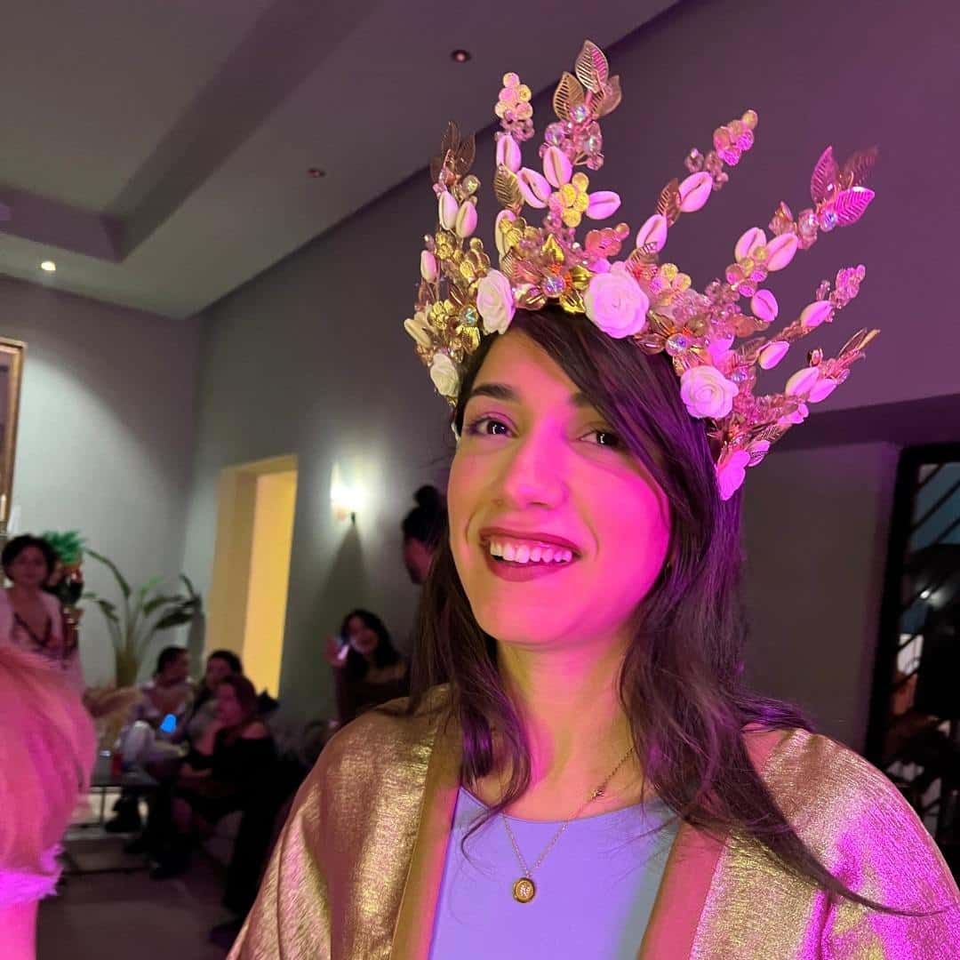 Couronne princesse avec des coquillages - artisanat Tunisien fait main | ILEYCOM