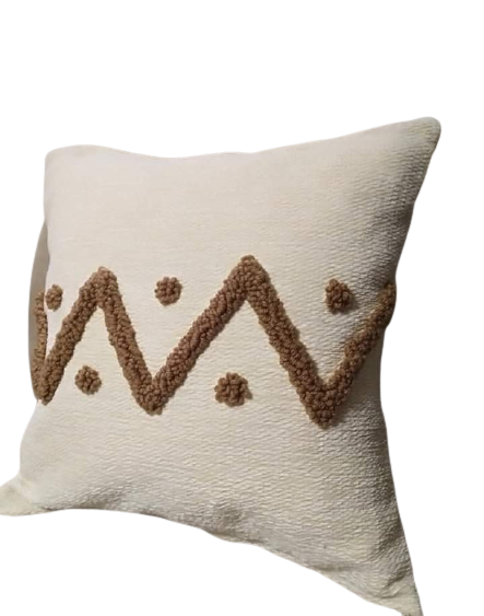 coussin zigzag