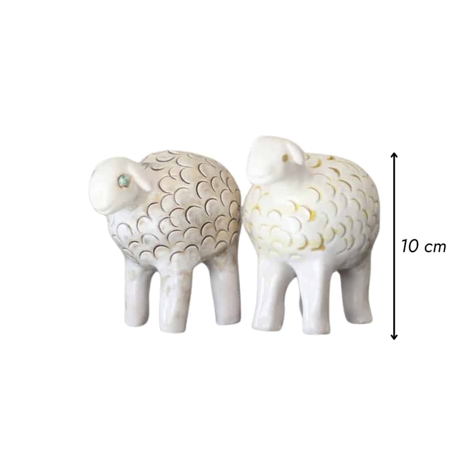 Céramique en Forme de Mouton – Fait Main - artisanat Tunisien fait main | ILEYCOM