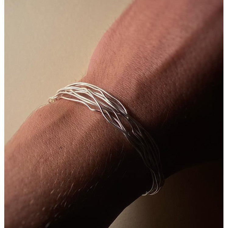 Bracelet fait main en argent 925 pour un style unique et chic