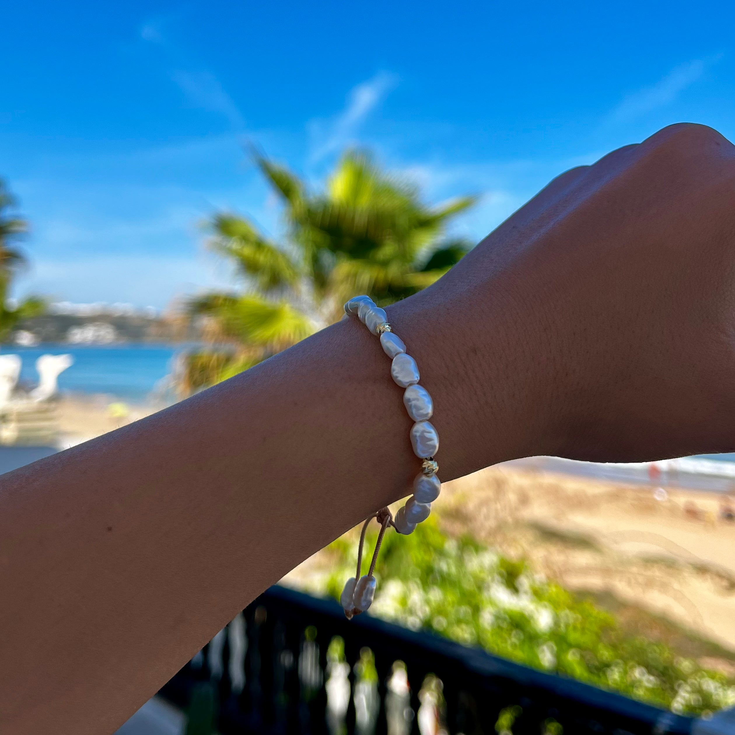 Bracelet perles ajustable chic pour un style unique et élégant