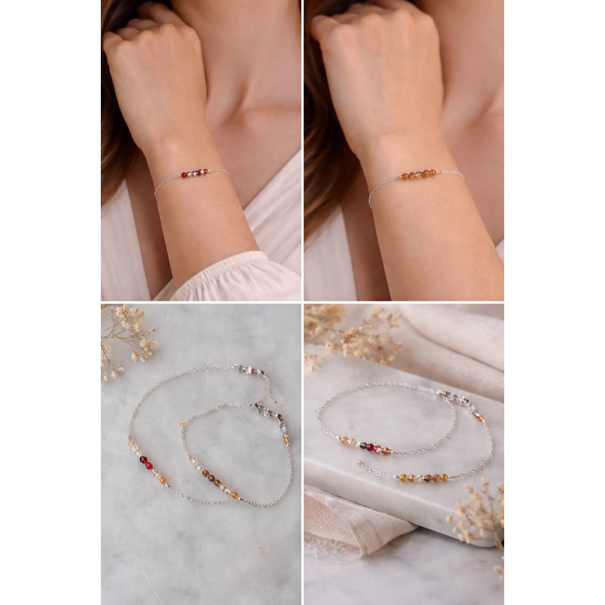 Bracelet perle cristallia