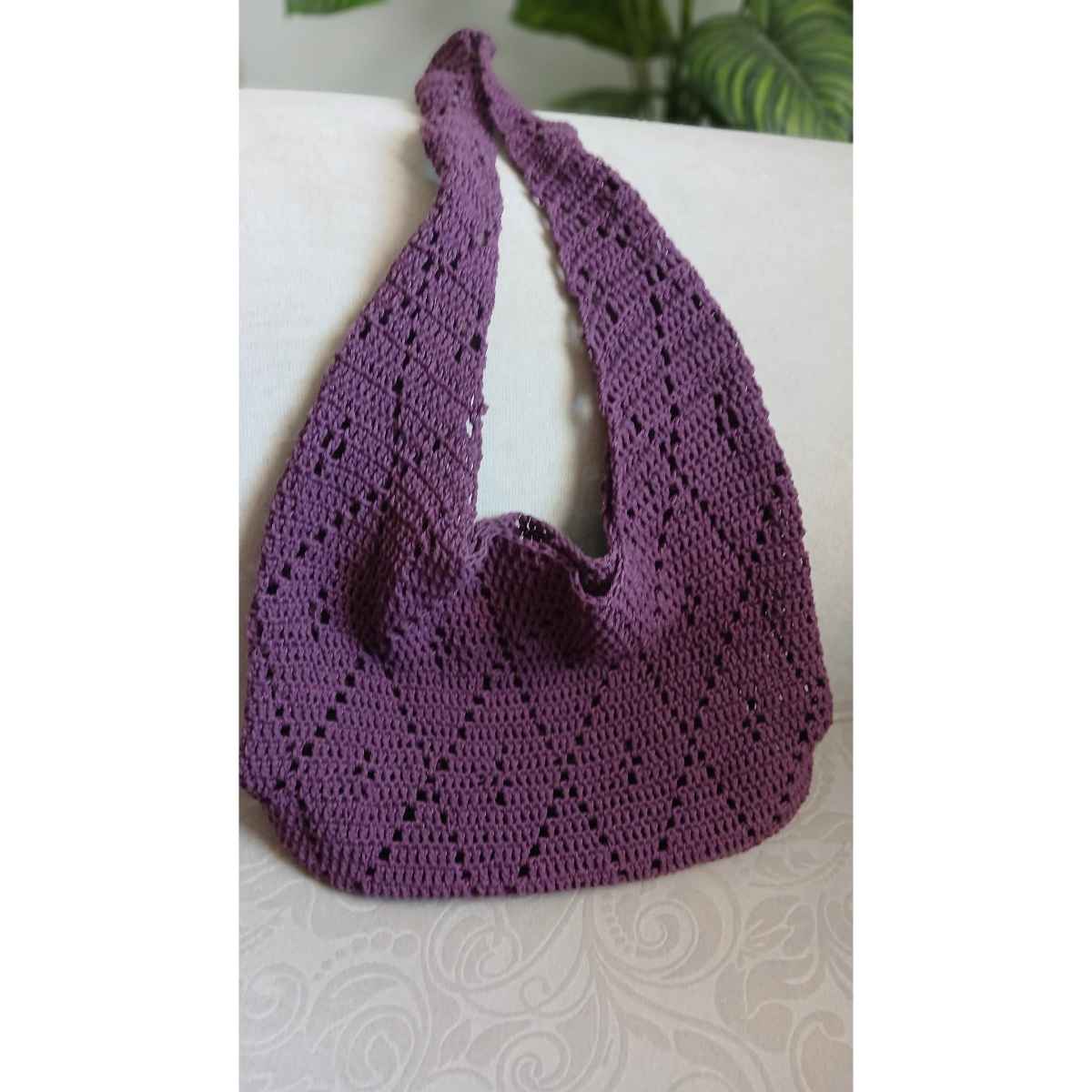 Sac en crochet Violetta au design exclusif et chic