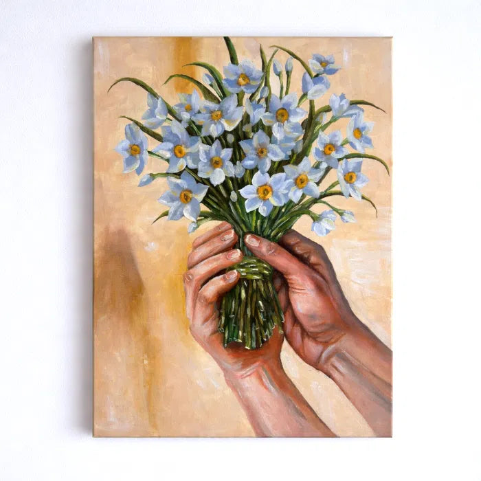 tableau fleurs élégance et tendresse pour votre intérieur