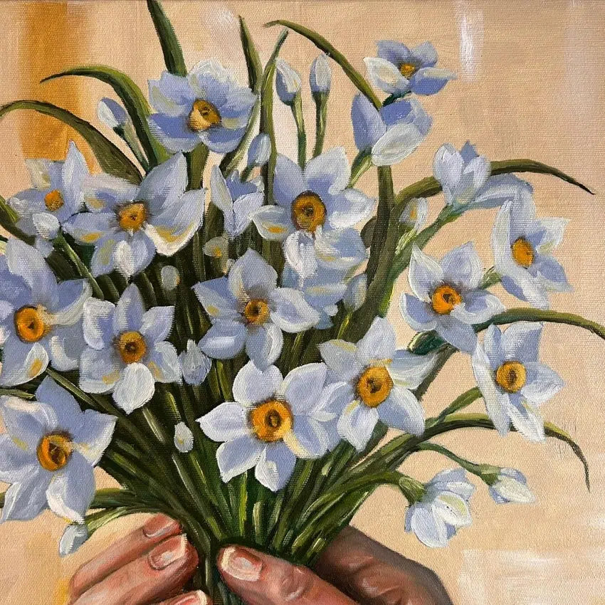 tableau fleurs élégance et tendresse pour votre intérieur