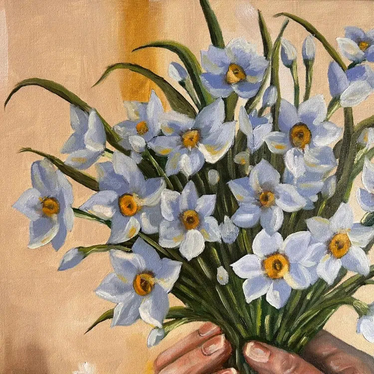 tableau fleurs élégance et tendresse pour votre intérieur