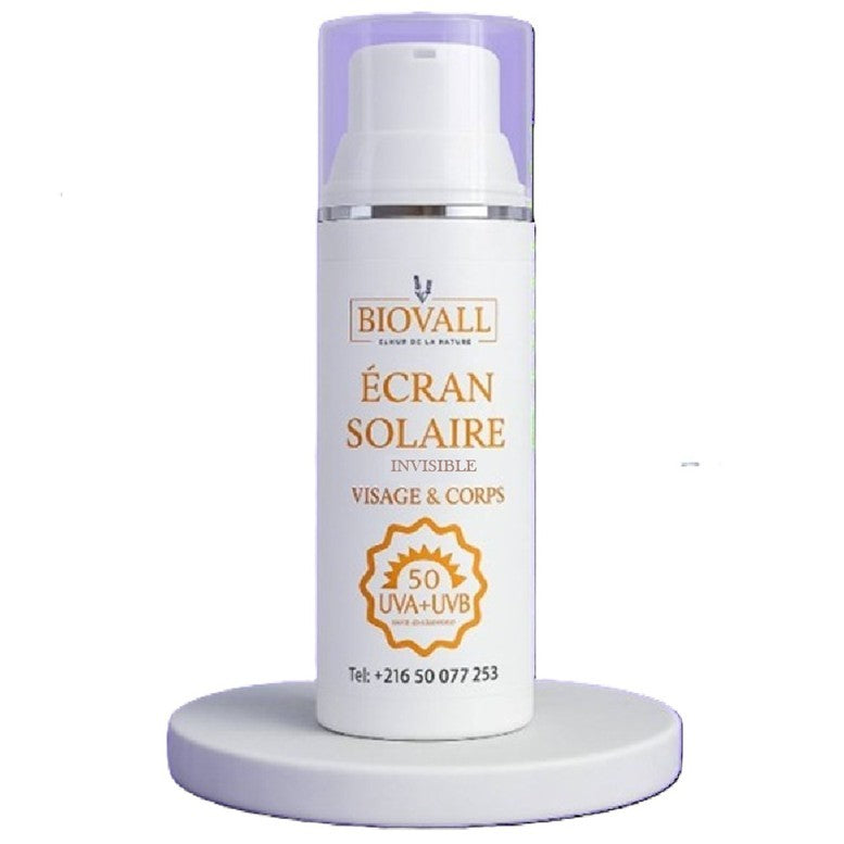 Écran solaire invisible léger pour une protection optimale