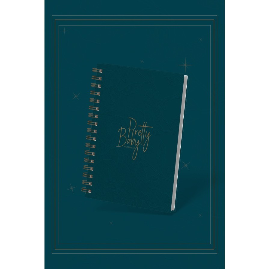 Pretty Baby Notebook - Teal