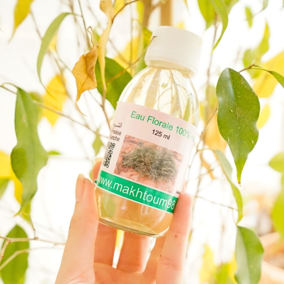 Eau florale de d'armoise blanche 100% naturelle - artisanat Tunisien fait main | ILEYCOM