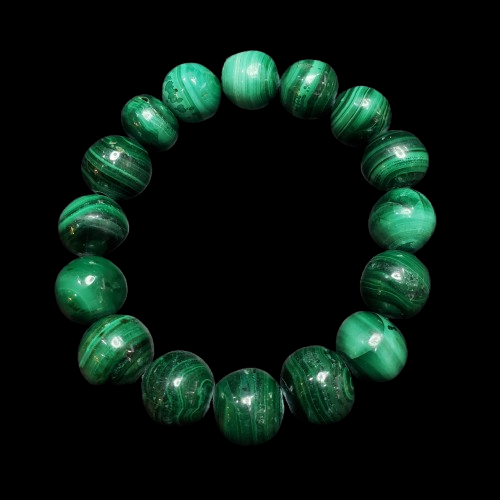 Bracelet en pierre naturelle Malachite