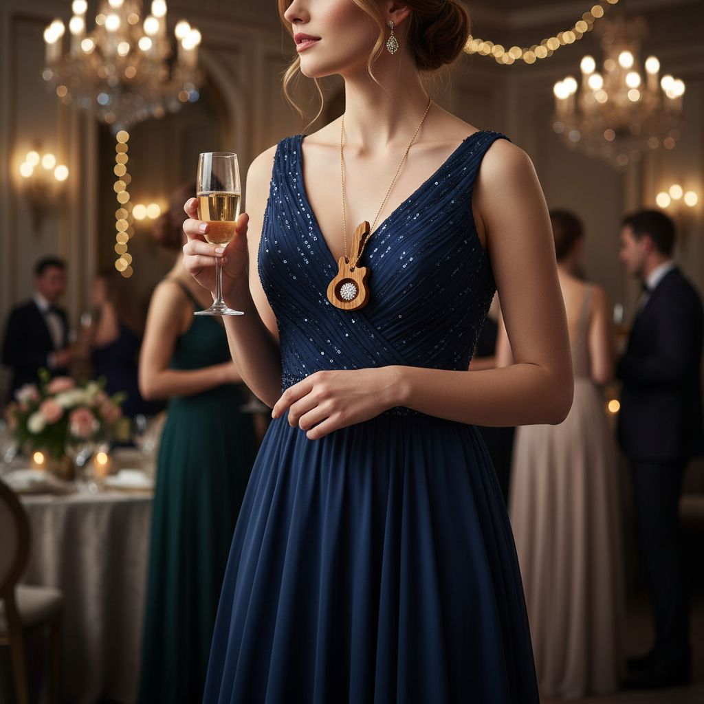 Bougeoir bois d'olivier guitare – Bougeoir artisanal déco musique cadeau