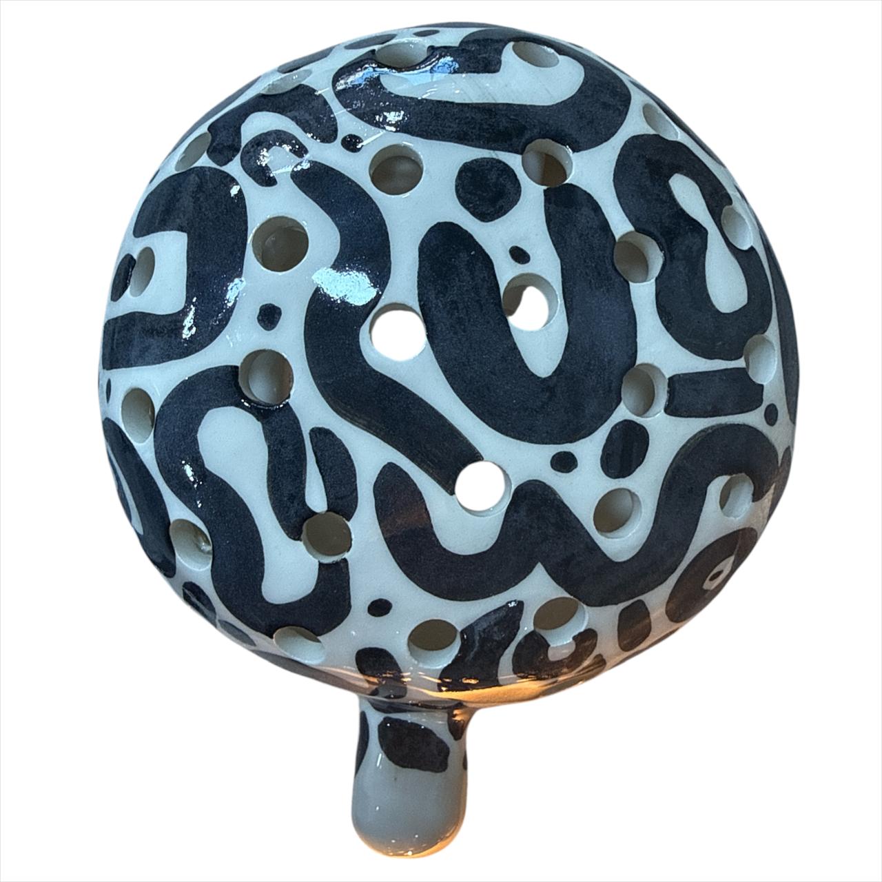 Lampe tortue design en céramique diamètre 25 cm