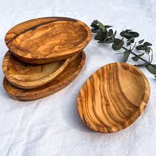olivewood oval dish