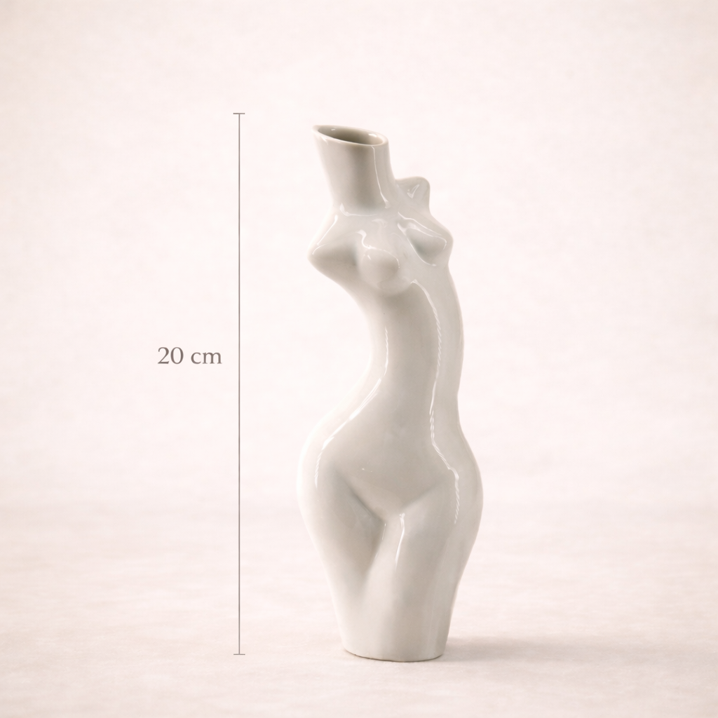 Vase avec une forme de courbure féminine "Dance"