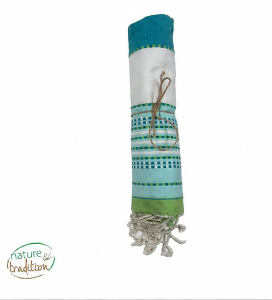 Fouta berbère éco-responsable élégance et tradition à portée de main