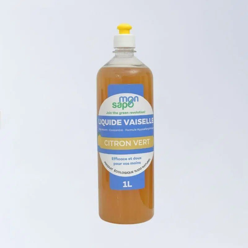 Liquide vaisselle au citron – 1L – سائل غسيل الأطباق بالليمون