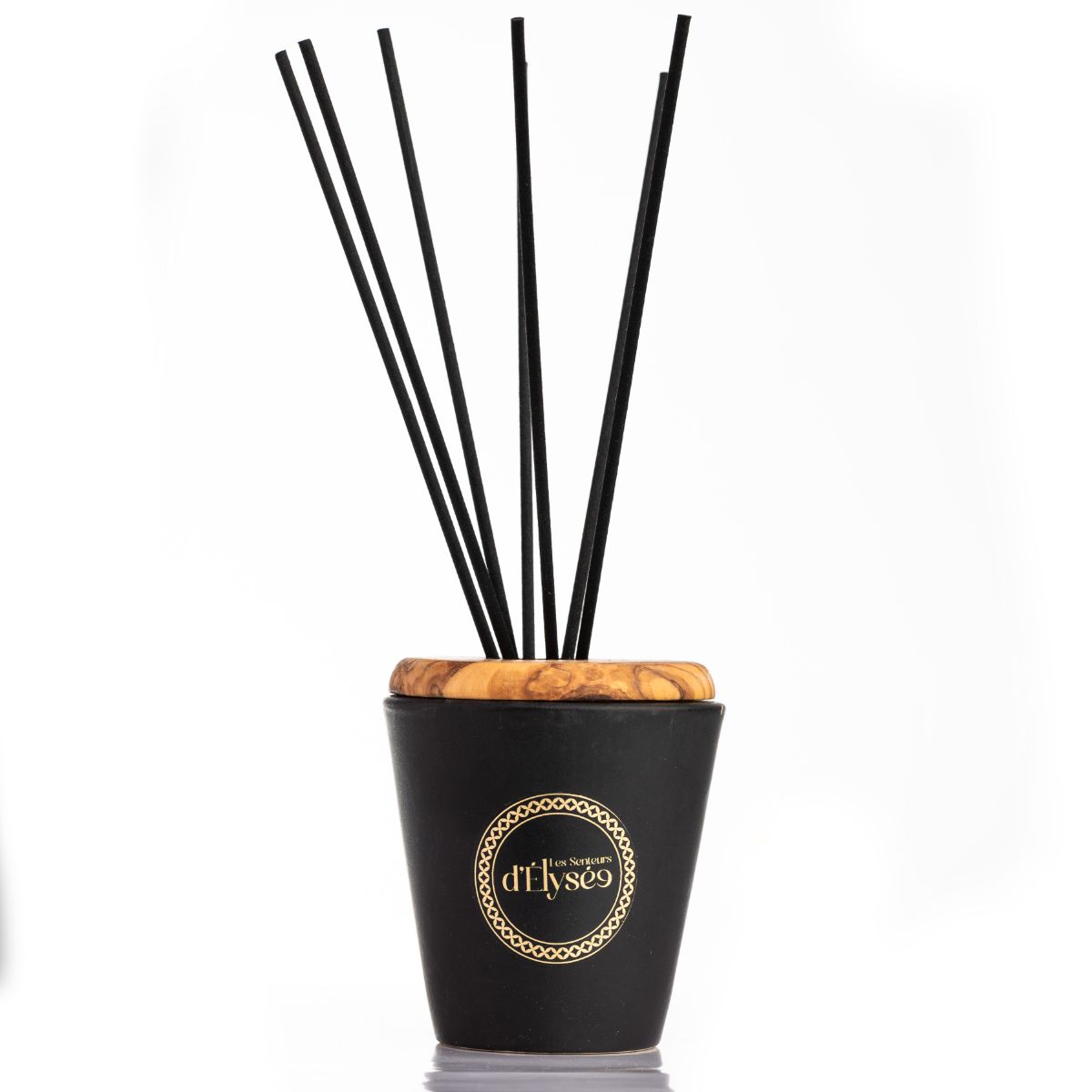 Diffuseur céramique noir 100 ML pour une ambiance envoûtante