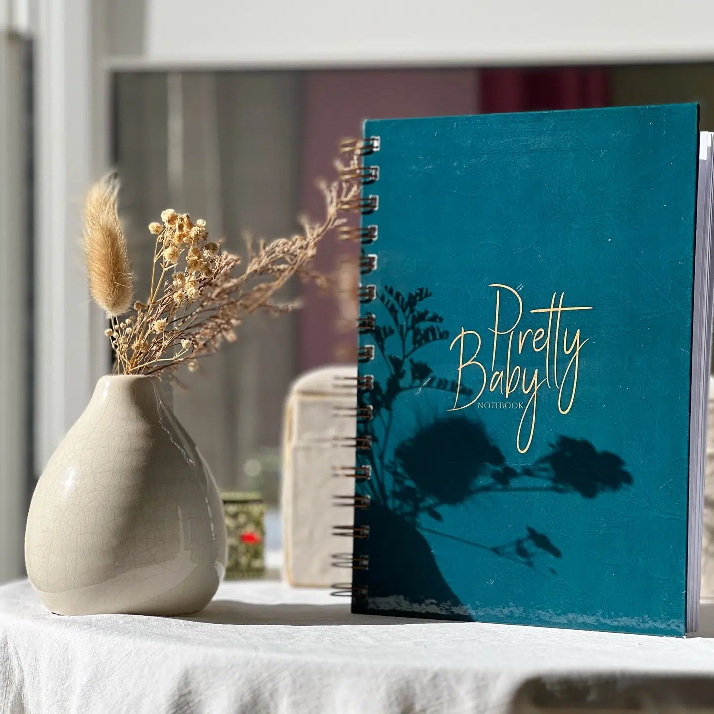 Pretty Baby Notebook - Teal