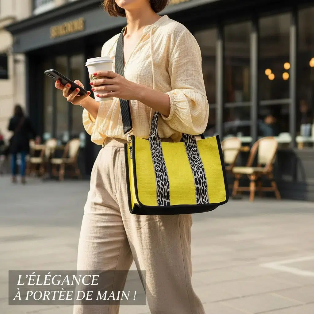 sac jaune lélégance moderne pour sublimer votre style
