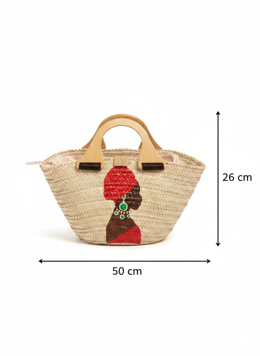 couffin chic en bois élégant avec sécurité zippée unique