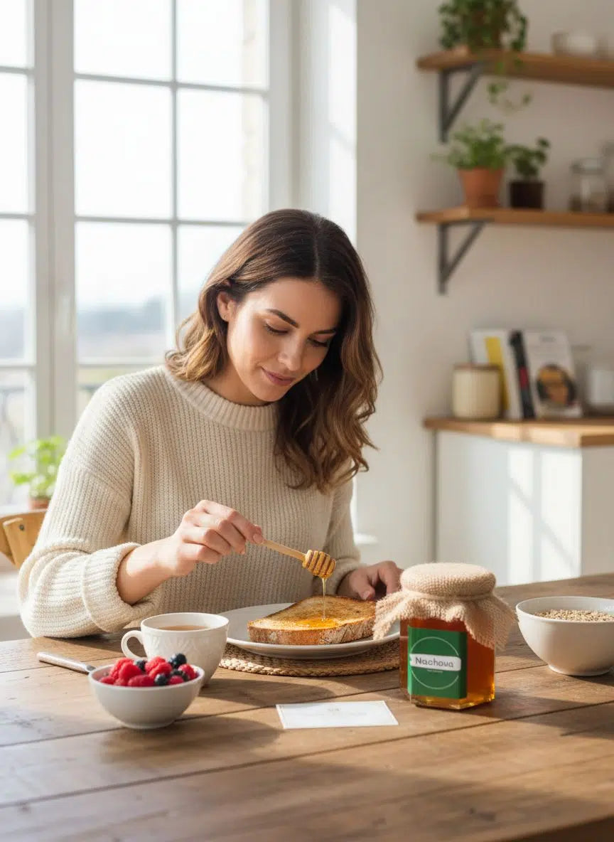 Miel de Montagne Pur - Pot Hexagonal Artisan &amp; Chic