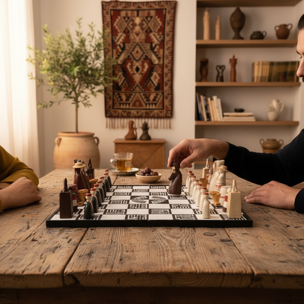 jeu d'échec céramique fait main exclusif pour collectionneur