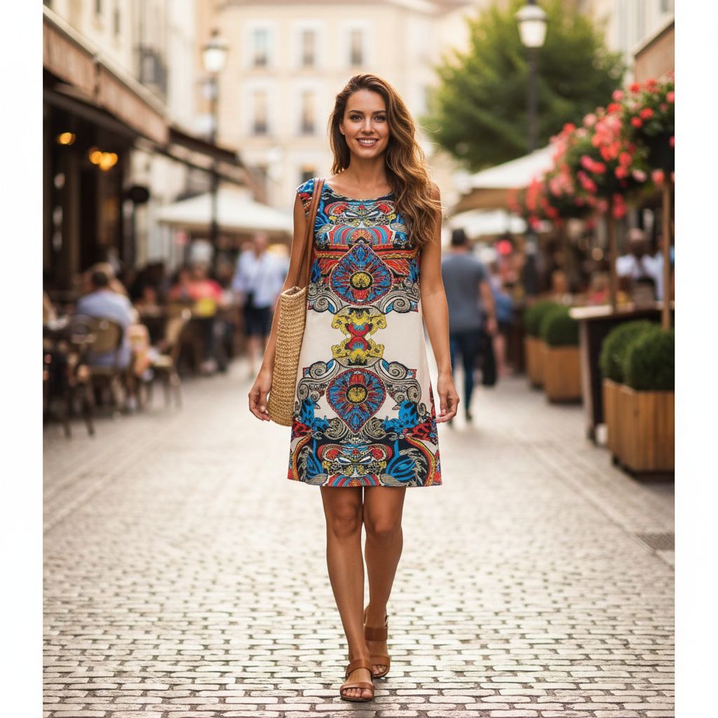 Robe boho crème exclusive taille 40 état neuf irrésistible