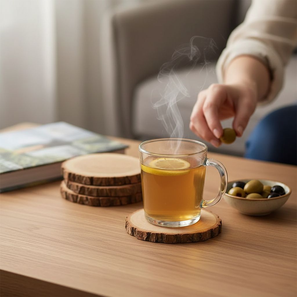 soustasse olive artisanale unique pour sublimer votre table