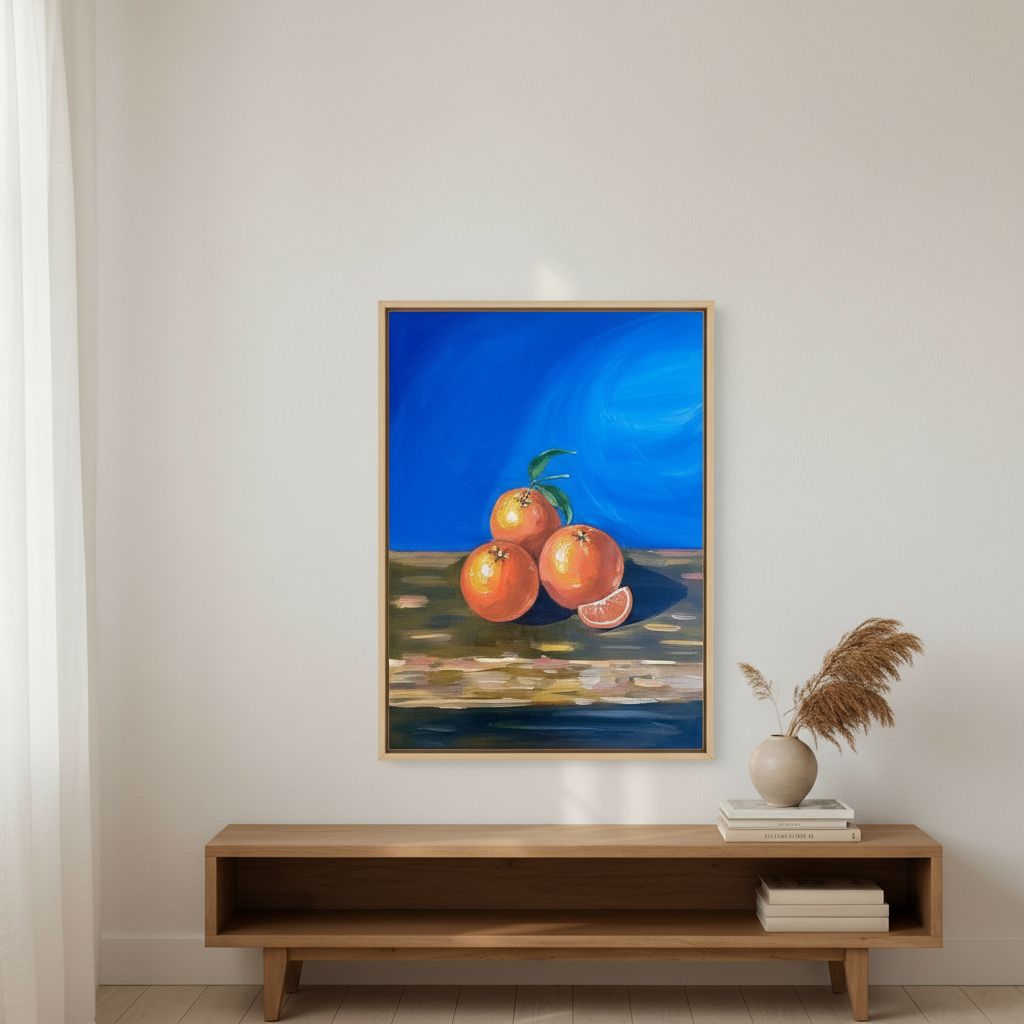 tableau agrumes éclatant pour une décoration élégante et vibrante