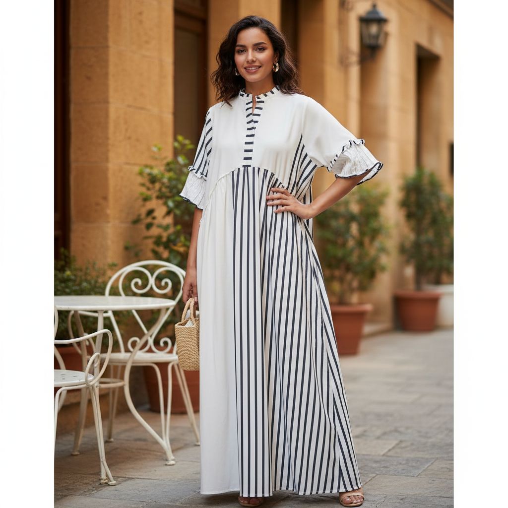 Robe maxi élégante pour un look irrésistible et unique