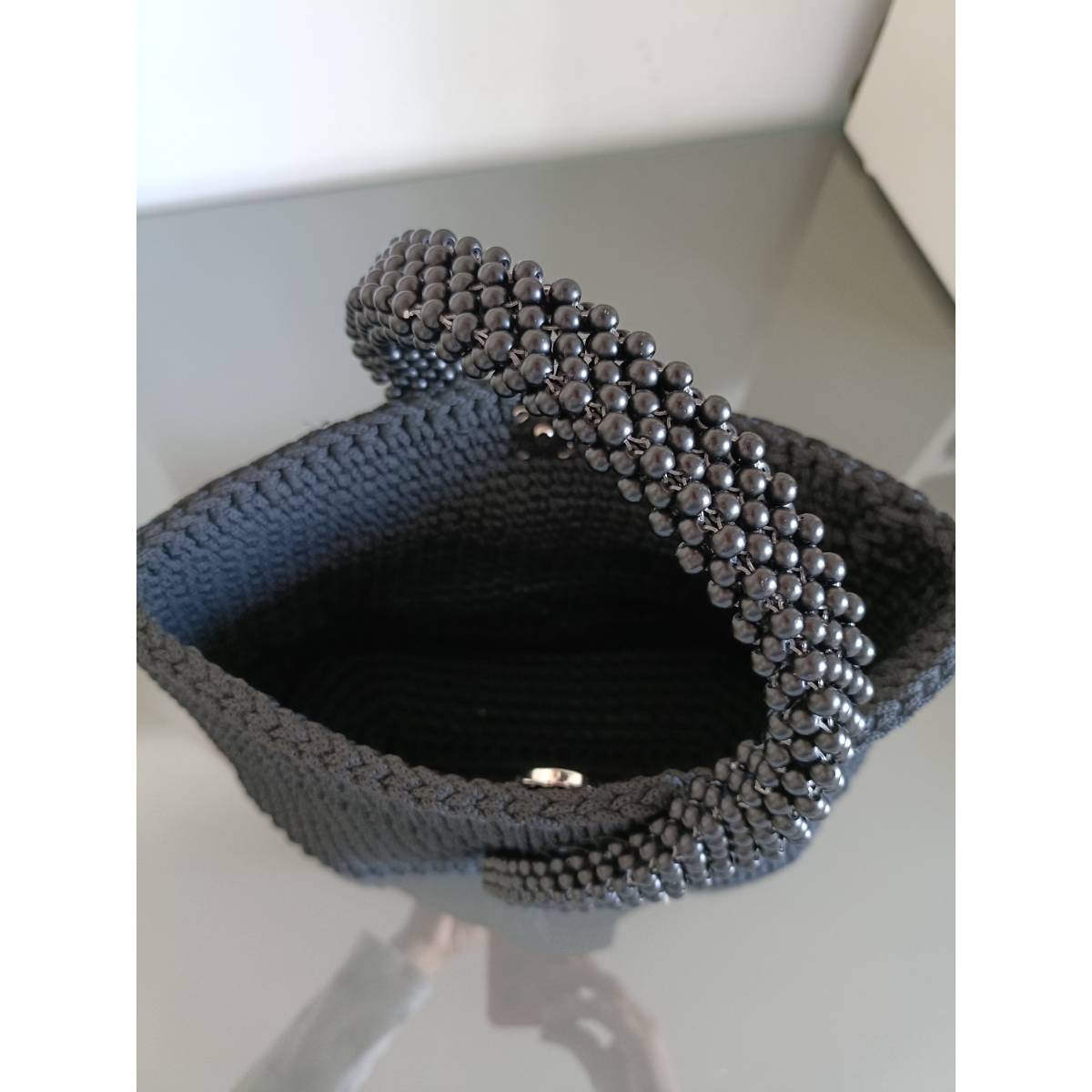 sac noir élégant taille M pour un style irrésistible