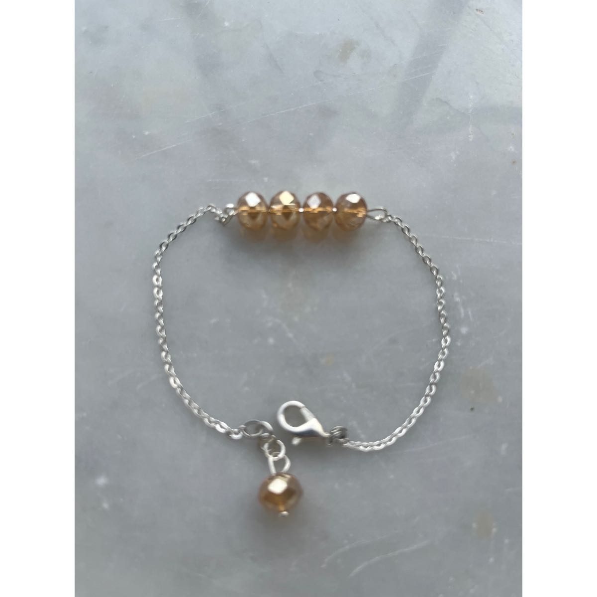 Bracelet perle cristallia