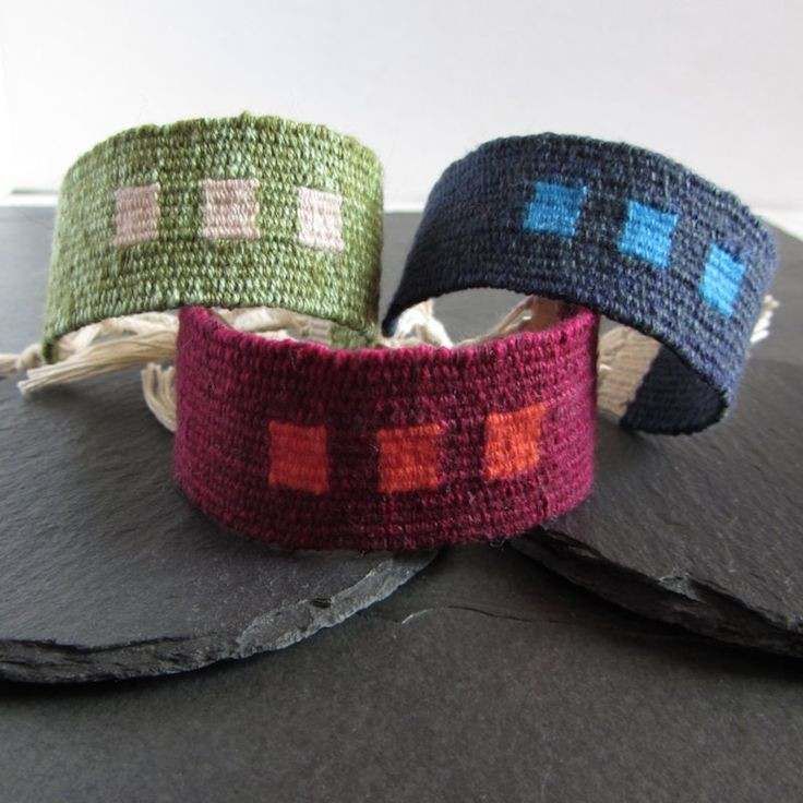 Bracelets tissés uniques en couleurs pour un style irrésistible