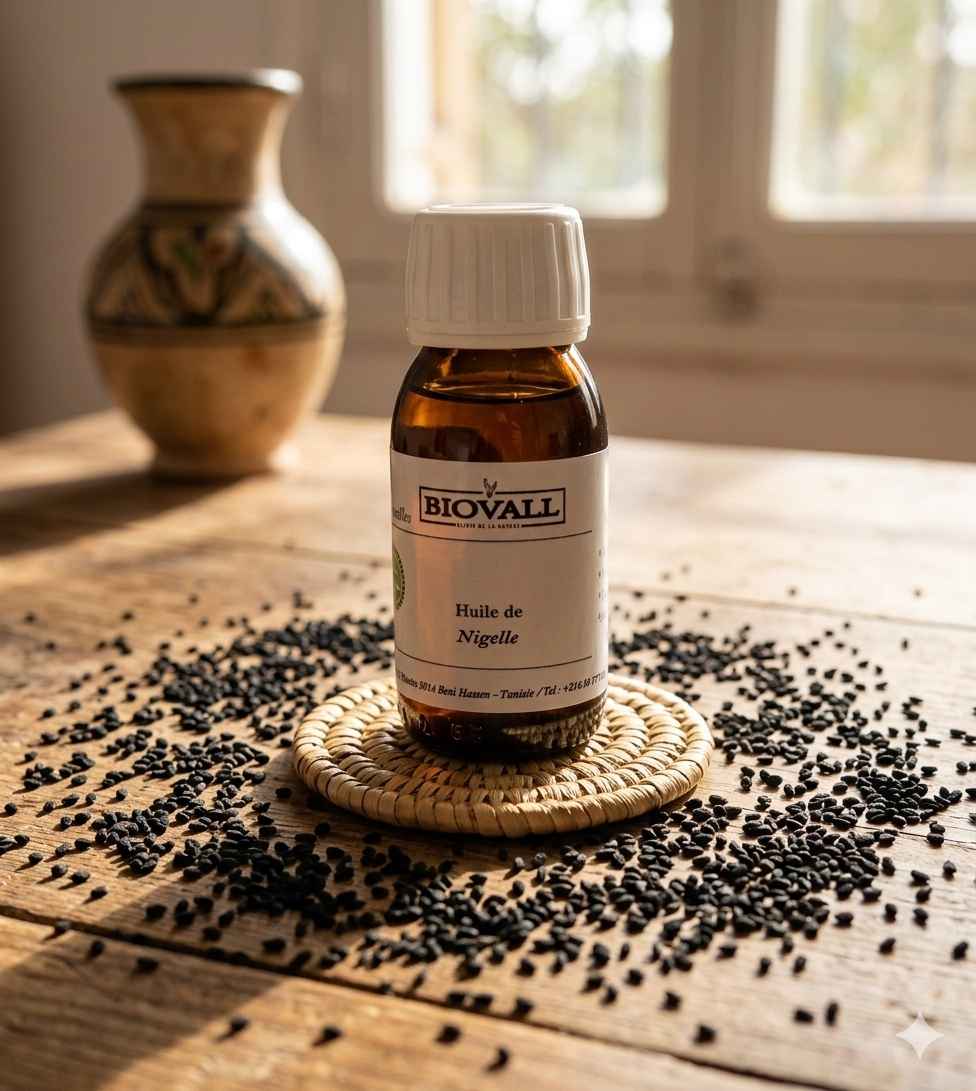 Huile de nigelle premium pour une peau éclatante et revitalisée