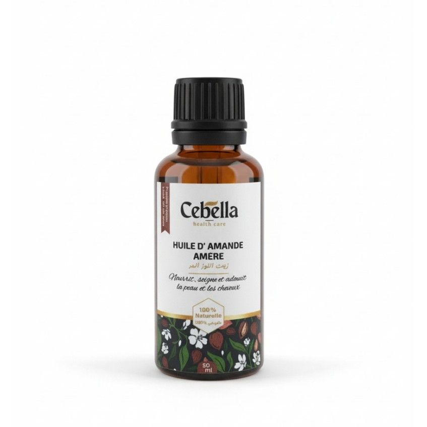 huile amande amère 30ml soin hydratant et anti-âge premium