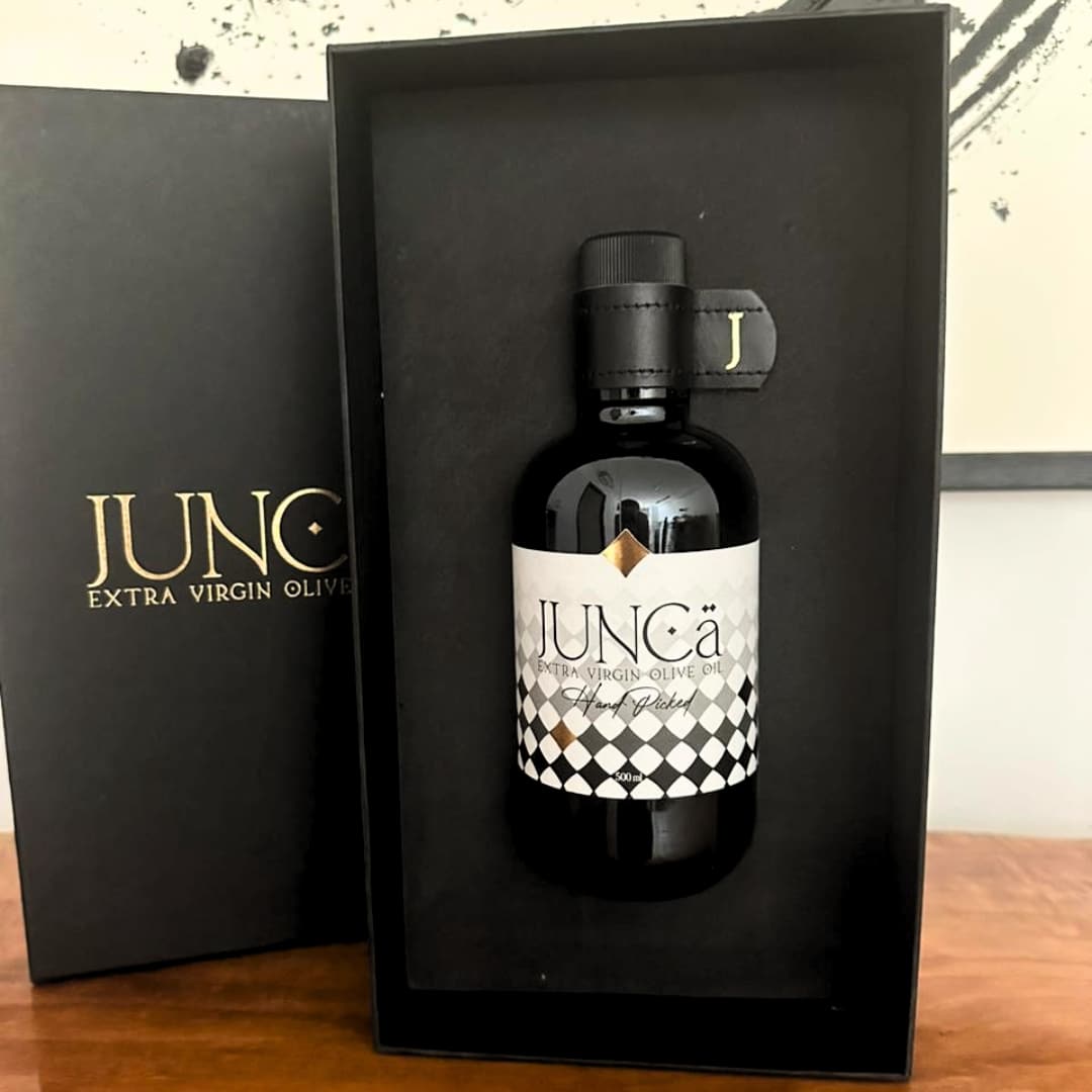 Huile d'olive vierge extra au fruité vert (500ml) - Coffret Didon - artisanat Tunisien fait main | ILEYCOM