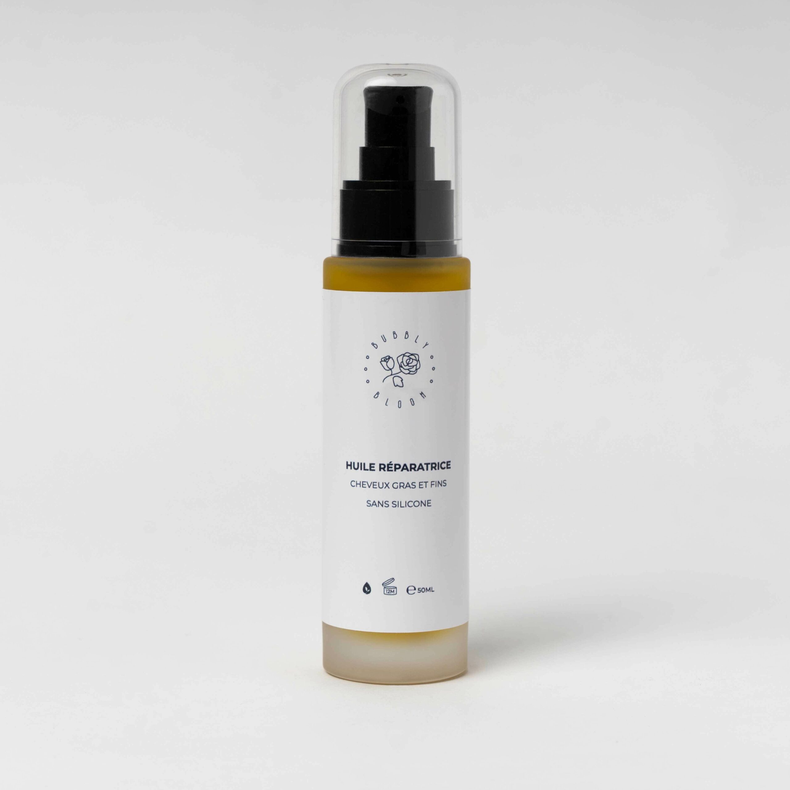 Huile Réparatrice Cheveux Gras-50ml - artisanat Tunisien fait main | ILEYCOM