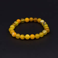 Bracelet Équilibre Corps & Esprit Agate jaune