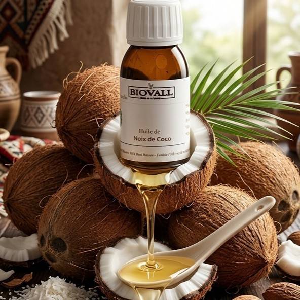 Huile de coco premium pour une peau éclatante et nourrie