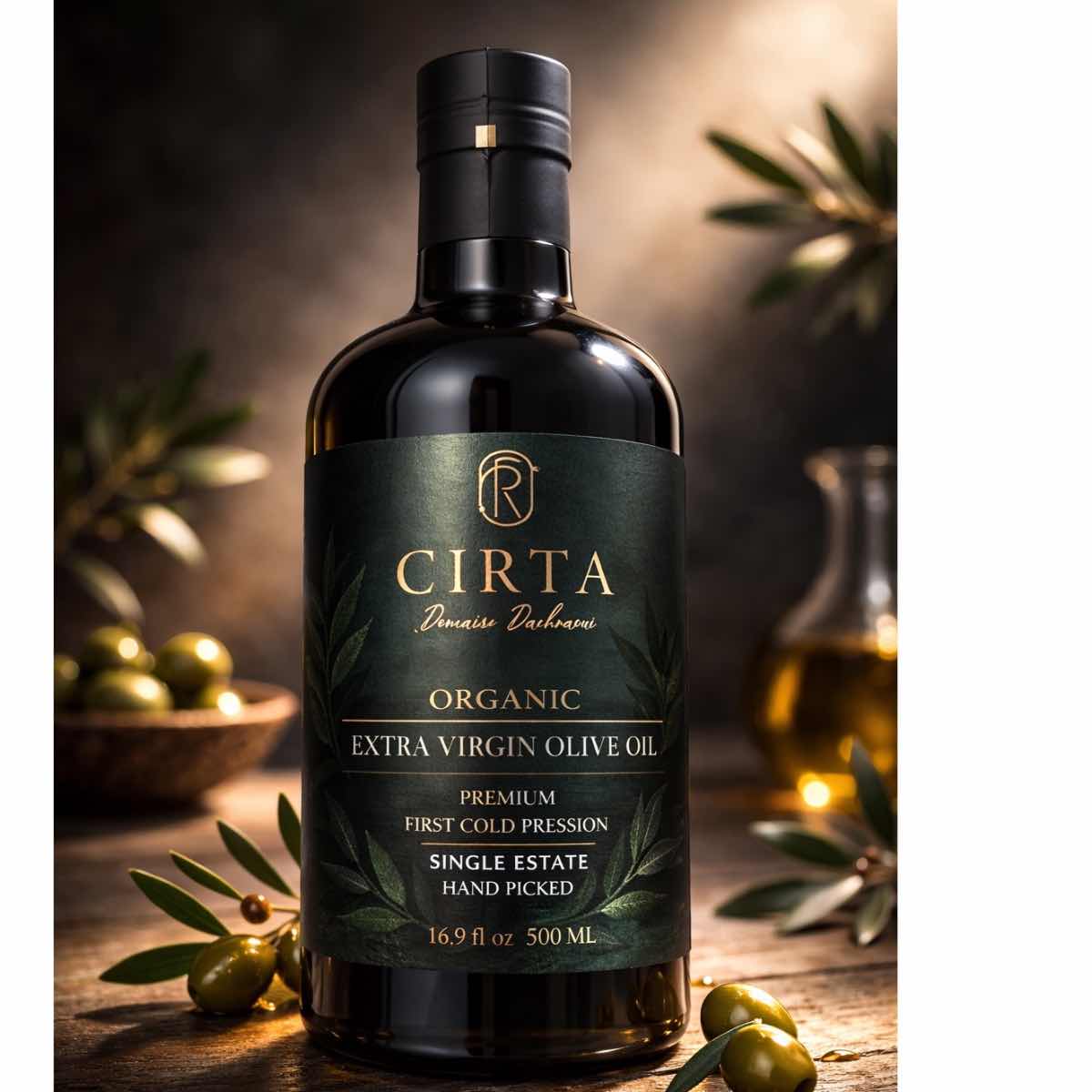 Huile d'olive bio CIRTA (500 ml)