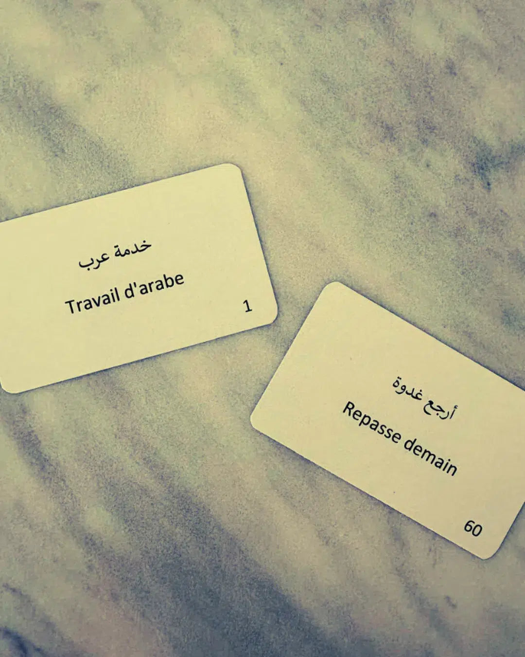 jeu de cartes So Cliché humour et fun tunisien à partager