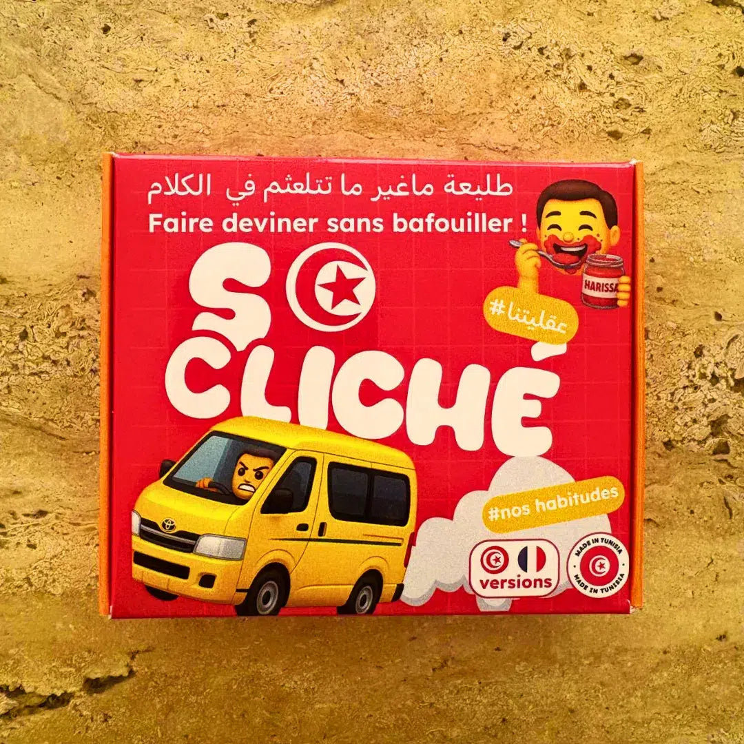 jeu de cartes So Cliché humour et fun tunisien à partager
